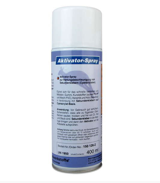 Activator spray for Cyanoacrylates 200 ml
